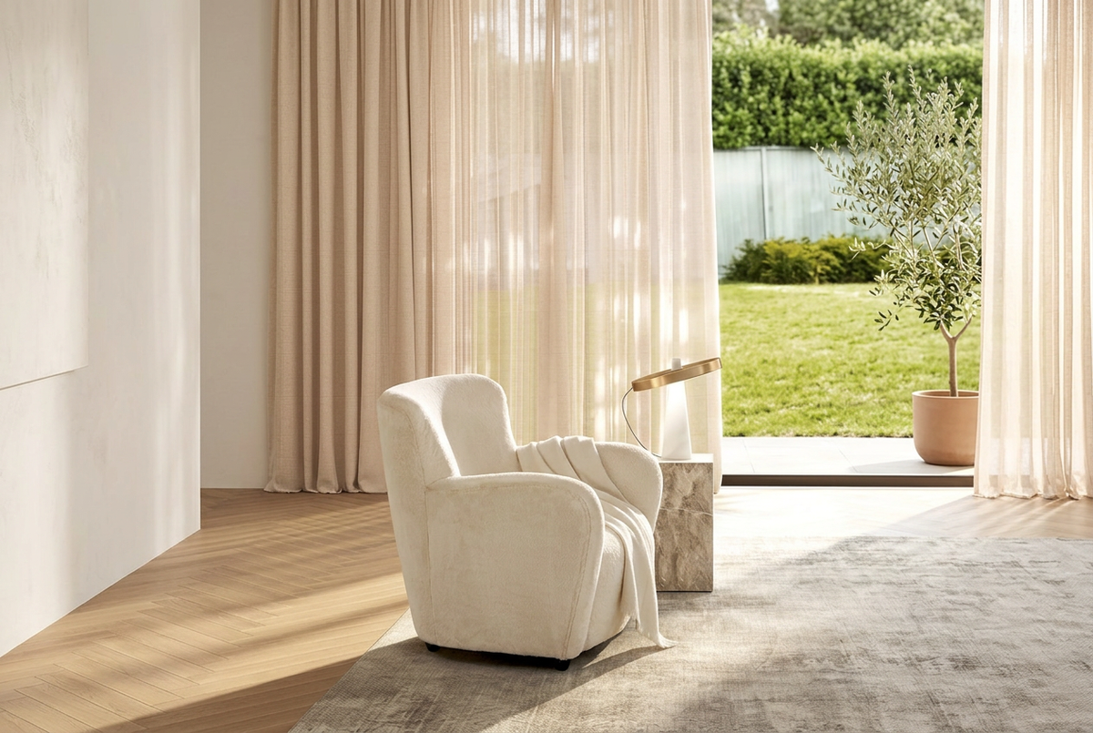 Boucle Armchair