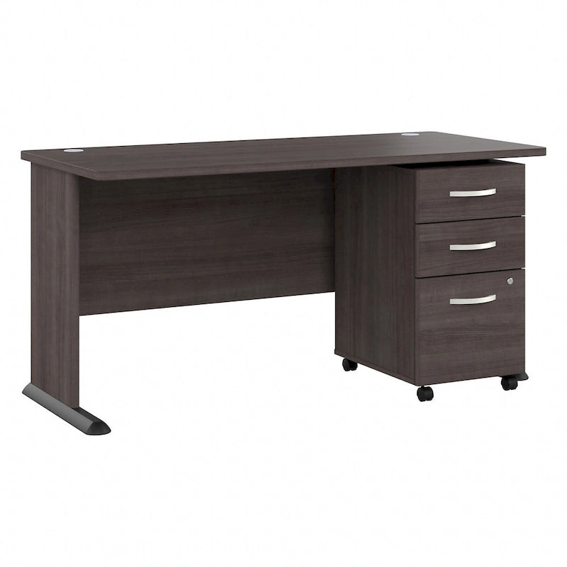 Studio A 60W Computer Desk with Drawers by Bush Business Furniture