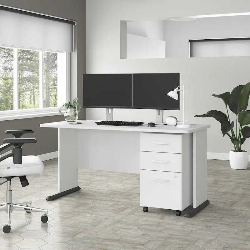Studio A 60W Computer Desk with Drawers by Bush Business Furniture