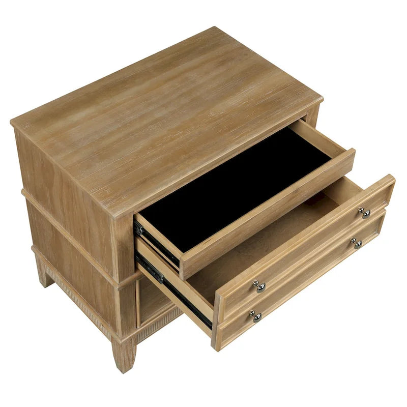 3-Drawer Nightstand