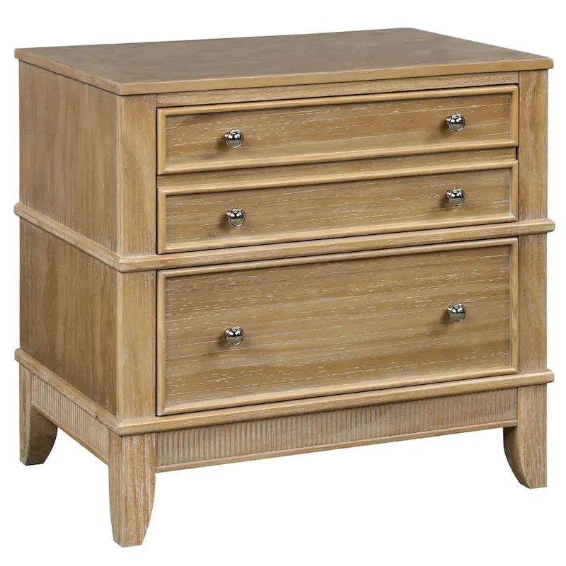 3-Drawer Nightstand
