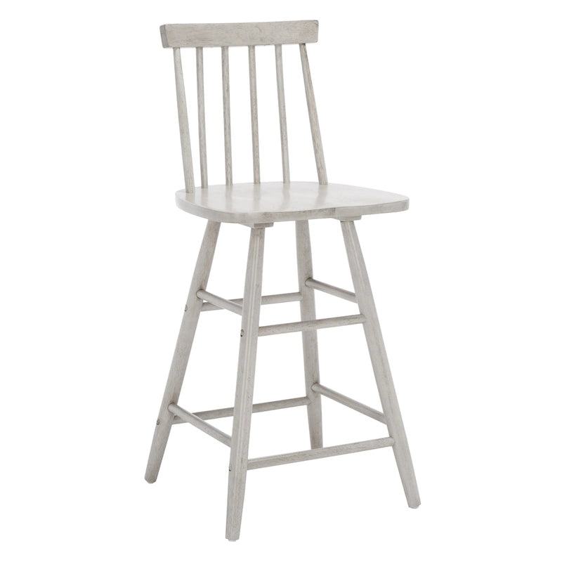 Wood 25-Inch Counter Stool - 17W x 17D x 38H