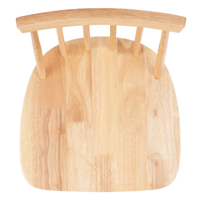 Wood 25-Inch Counter Stool - 17W x 17D x 38H