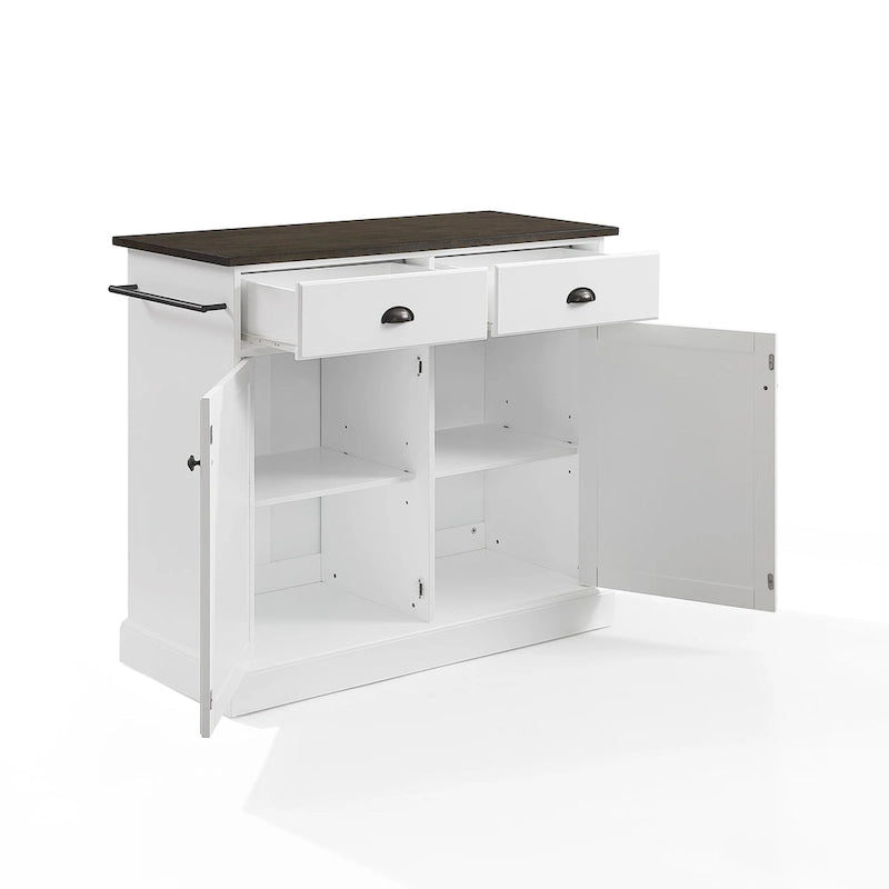 Crosley Shoreline Kitchen Island - 18d x 40W x 36.13h