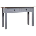 Console Table Entryway Side Table Solid Pine Wood - 43.3 x 15.7 x 28.3