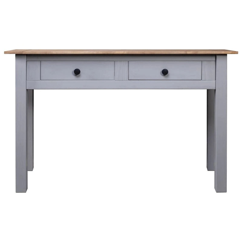 Console Table Entryway Side Table Solid Pine Wood - 43.3 x 15.7 x 28.3